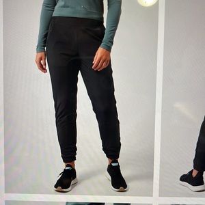 Black Athleta Brooklyn Lined Jogger